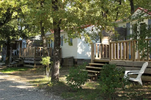 Accommodation - 2-Bedroom Mobile Home - Classic - Air-Conditioned - image n°1 - Camping de la Colline
