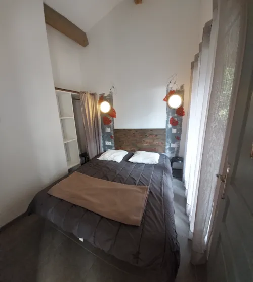 Mietunterkunft - Ferienhaus – L'atelier – Klimatisiert - image n°6 - Camping de la Colline