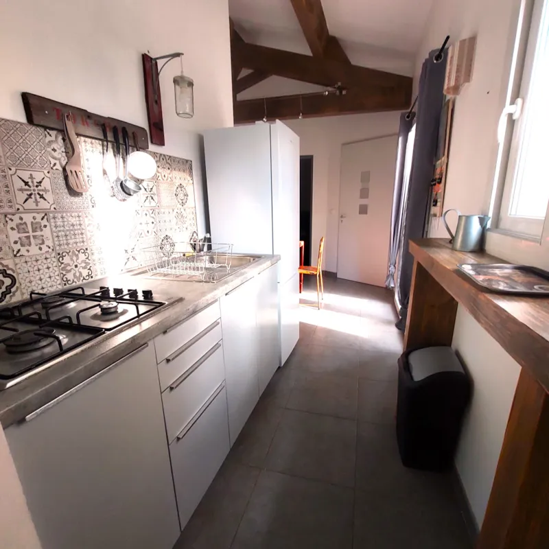 Gîte - L'atelier - Climatisé - Jusqu'à 4 Personnes