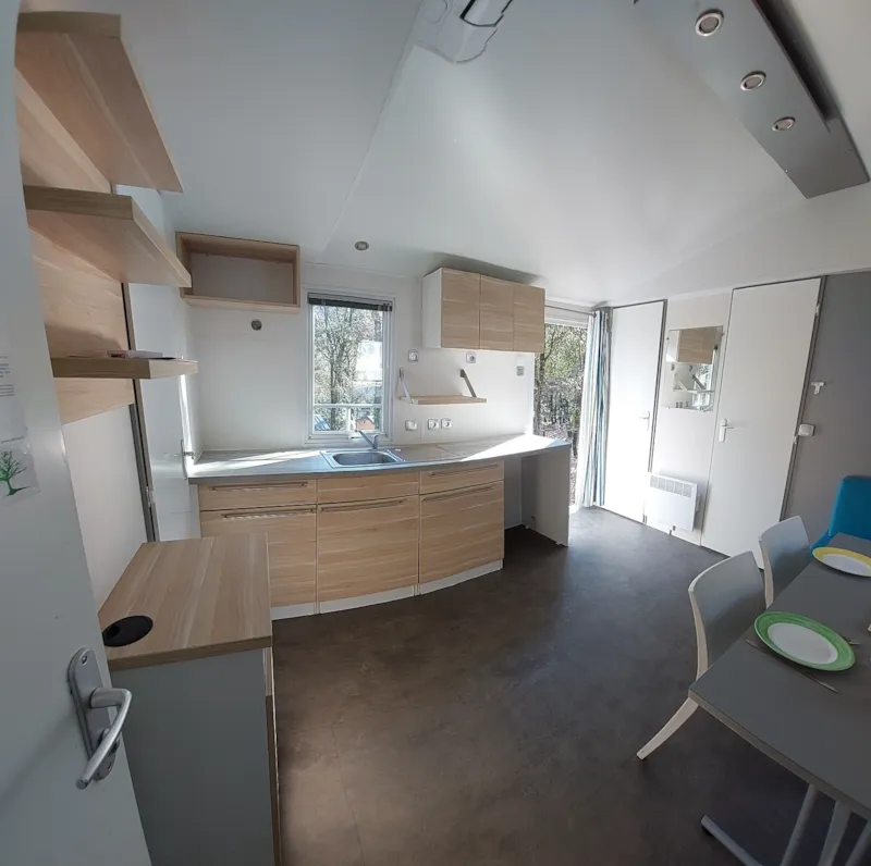 Mobil-Home 3 Chambres - Confort - Climatisé - Jusqu'à 6 Personnes