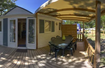 Mietunterkunft - Mobile-Home 3 Bedrooms Eco - Camping de la Colline