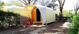 Huuraccommodatie(s) - Coco Sweet 12M² 1 Slaapkamer (Zonder Privé Sanitair) - Flower Camping Provence Vallée