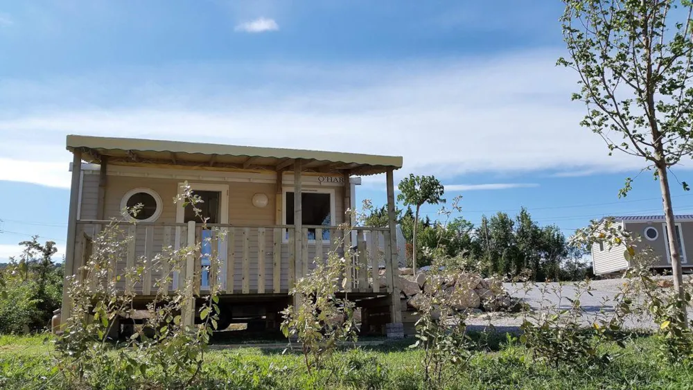Location - Mobil-Home Confort 18M² 1 Chambre + Terrasse Couverte + Climatisation + Tv - Flower Camping Provence Vallée