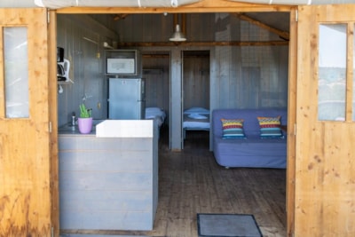 Lodge cabin on stilts — 2