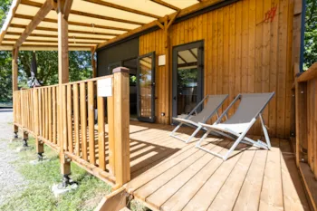 Accommodation - Mobile Home Premium 1 Bedroom - Flower Camping Provence Vallée