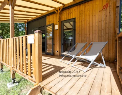 New// Mobil-Home Premium 22 M² - 1 Habitación + Terraza Cubierta + Lavavajillas + Tv + A/C -