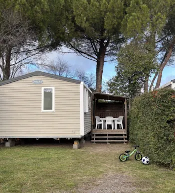 Location - Mobil-Home Eco Lodgia - Flower Camping Provence Vallée
