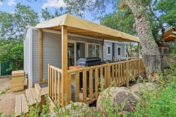 Alojamiento - Mobil Home Lodge - 3 Habitaciones - Camping le Damier
