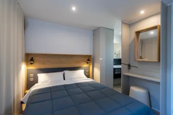 Mietunterkunft - Mobilheim Cagna  - 2 Schlafzimmer  - 2 Badezimmer + Tv - Camping le Damier