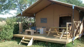 Huuraccommodatie(s) - Tent Lodge Luxe - Camping Dordogne Las Patrasses