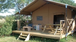 Accommodation - Tent Lodge Luxe - Camping Dordogne Las Patrasses