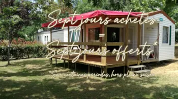 Mietunterkunft - Mobil Home 4 Personnes - Camping Dordogne Las Patrasses