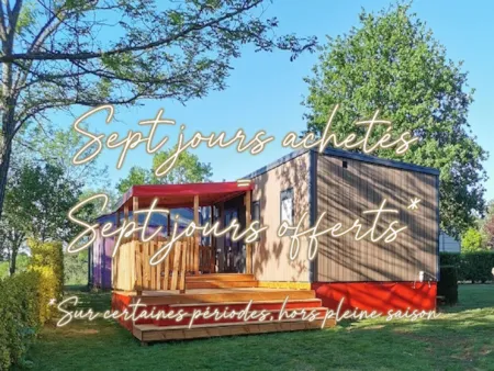 Accommodation - Standing Familial 3 Ch 2 Sb 2 Wc - Camping Dordogne Las Patrasses