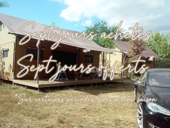 Mietunterkunft - Zelt Lodge Luxe - Camping Dordogne Las Patrasses