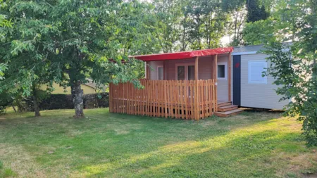 Accommodation - Premium Mobile Home + Dordogne - Camping Dordogne Las Patrasses