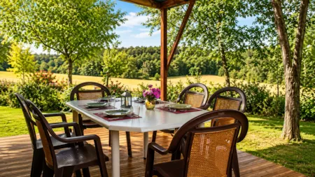 Huuraccommodatie(s) - Top Comfort Familie Cottage - Camping Dordogne Las Patrasses