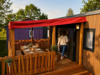 Mietunterkunft - Familienwohnung 3 Schlafzimmer 2 Badezimmer 2 Wcs - Camping Dordogne Las Patrasses