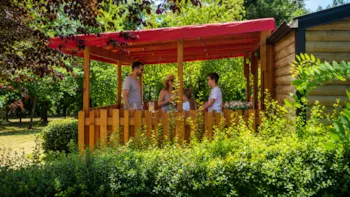 Mietunterkunft - Mobilheim Komfort + - Camping Dordogne Las Patrasses