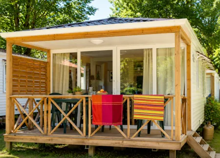 Huuraccommodatie(s) - Mobilhome Tribu Vacance Groupe In De Dordogne - Camping Dordogne Las Patrasses