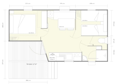 COMFORT Lodge with 2 bedrooms — 7