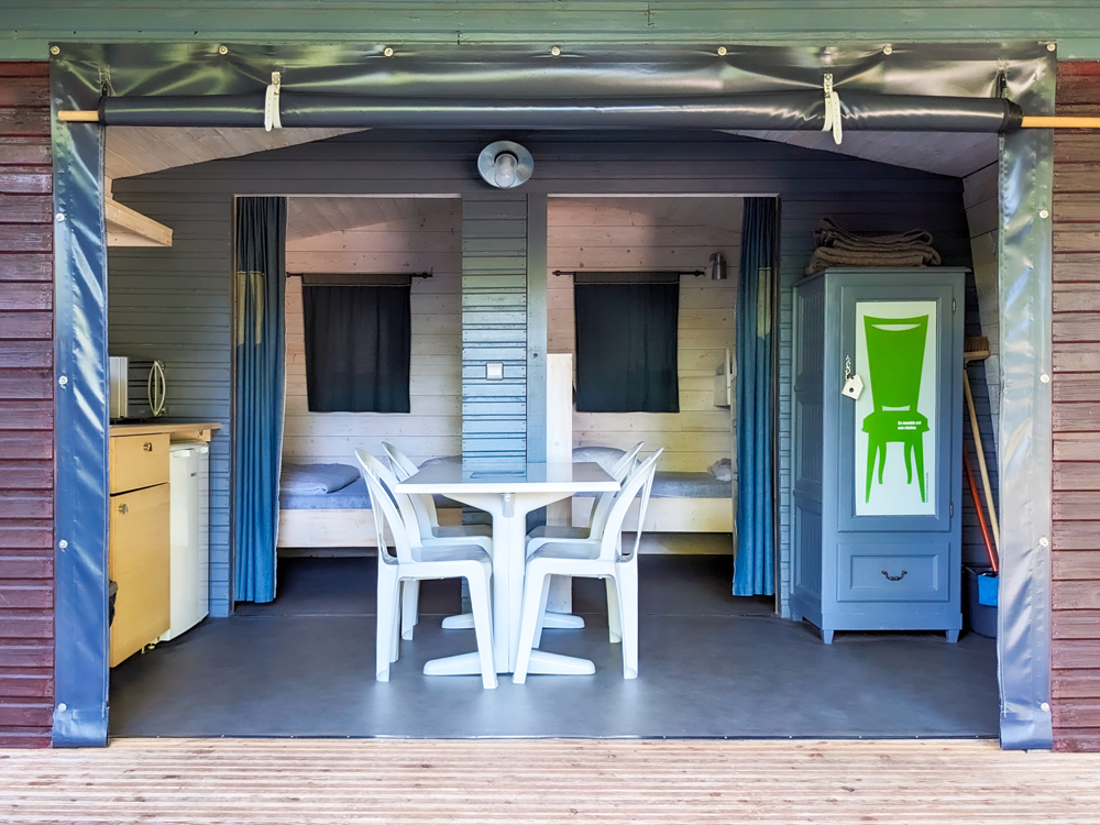 Accommodation - Glamping Hut "Rebelle" - Parenthèses imaginaires