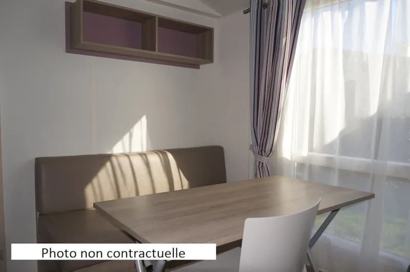 Mobil-Home Confort Avec Tv - 2 Chambres - 26M²