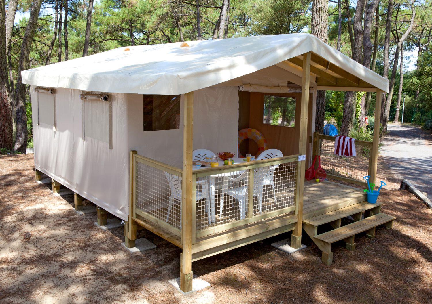 Location - Tente Ecolodge - Camping Naturiste Le Clapotis
