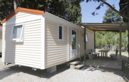 Accommodation - Mobile-Home Classic - 2 Bedrooms - Camping Naturiste Le Clapotis