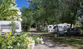 Stellplatz - "Privilege Xxl" Stellplatz  Mit "Blick Auf Gabionen" - Camping Sunêlia Ma Prairie