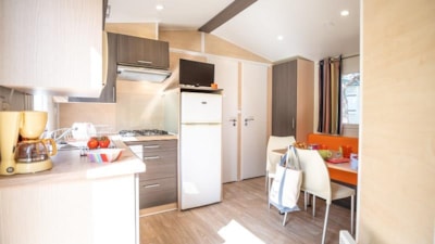 24m² mobile home / 2 bedrooms - Ground-level terrace - 2 ADULTS OR 2 ADULTS + 2 CHILDREN — 3