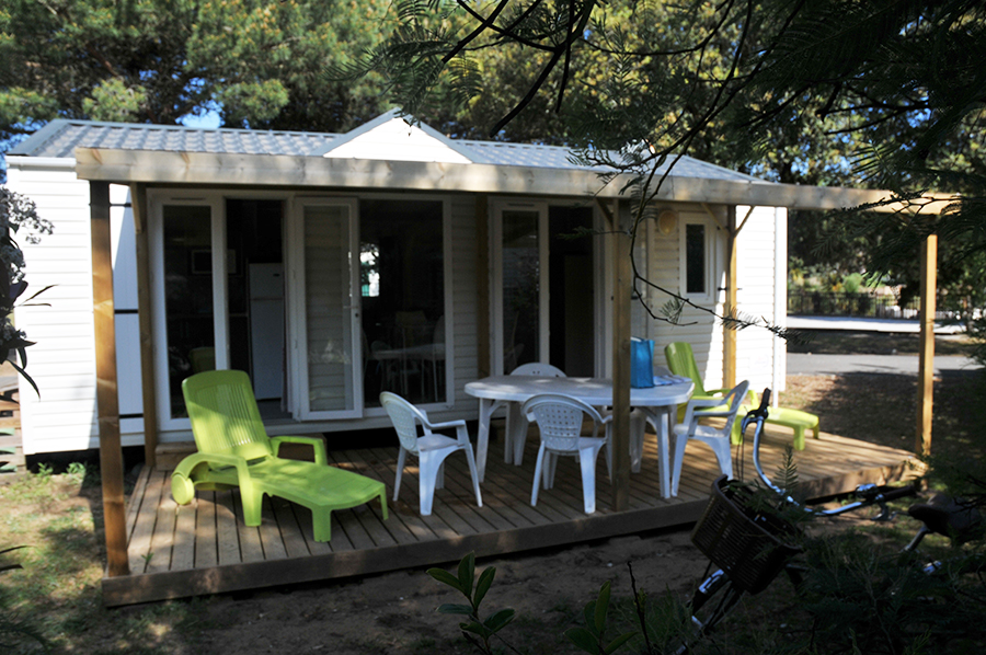 Cottage Grand Confort Glenans 31m² - 2 slaapkamers / Overdekt houten terras