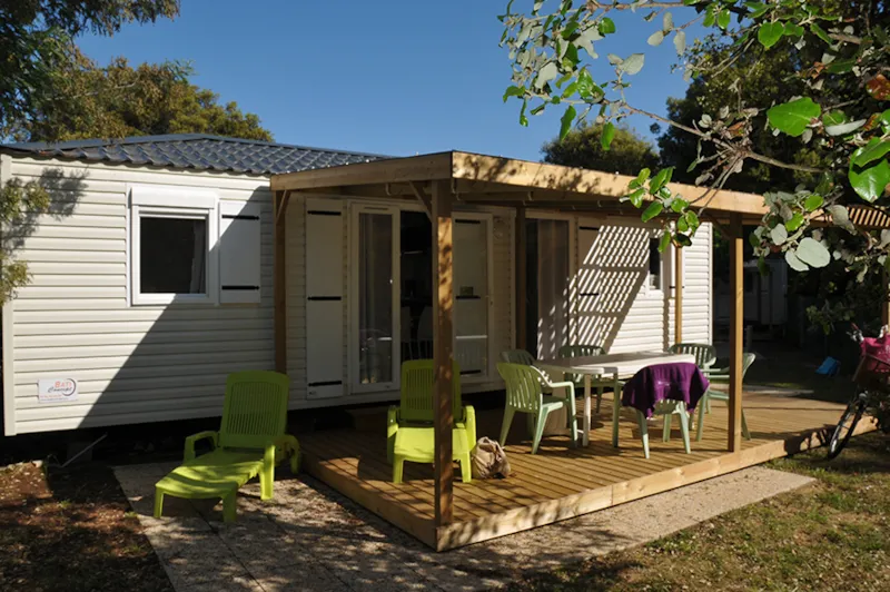 Cottage Grand Confort Florès 35M² - 3 Chambres / Terrasse En Bois Couverte