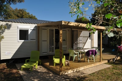 Cottage Grand confort Florès, 35m² - 3 bedrooms / Covered wooden terrace — 8