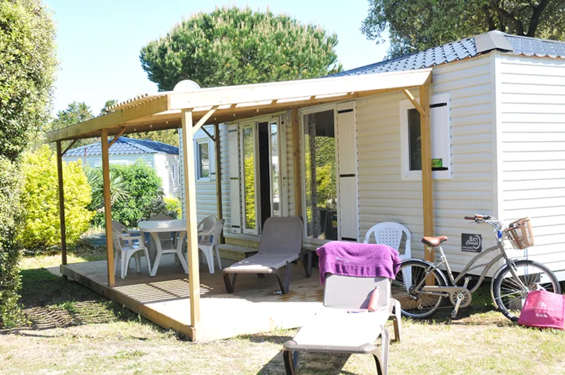 Cottage Grand Confort Florès 35M² - 3 Chambres / Terrasse En Bois Couverte