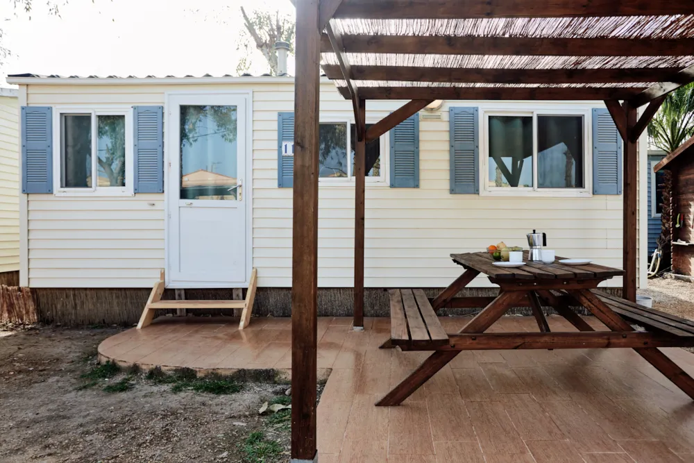 Huuraccommodatie(s) - Bungalow Essential Flamenc - TAIGA Delta de l'Ebre
