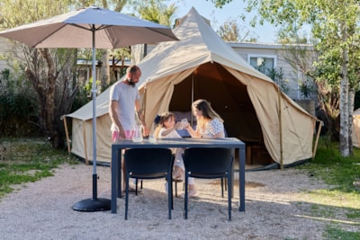 Glamping Bell Tent Balsa — 4