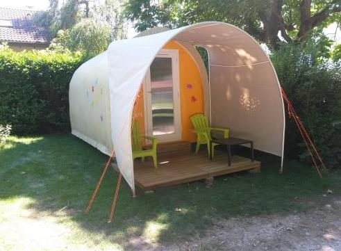 Accommodation - Insolite 1 - Camping Les Plages de l'Ain
