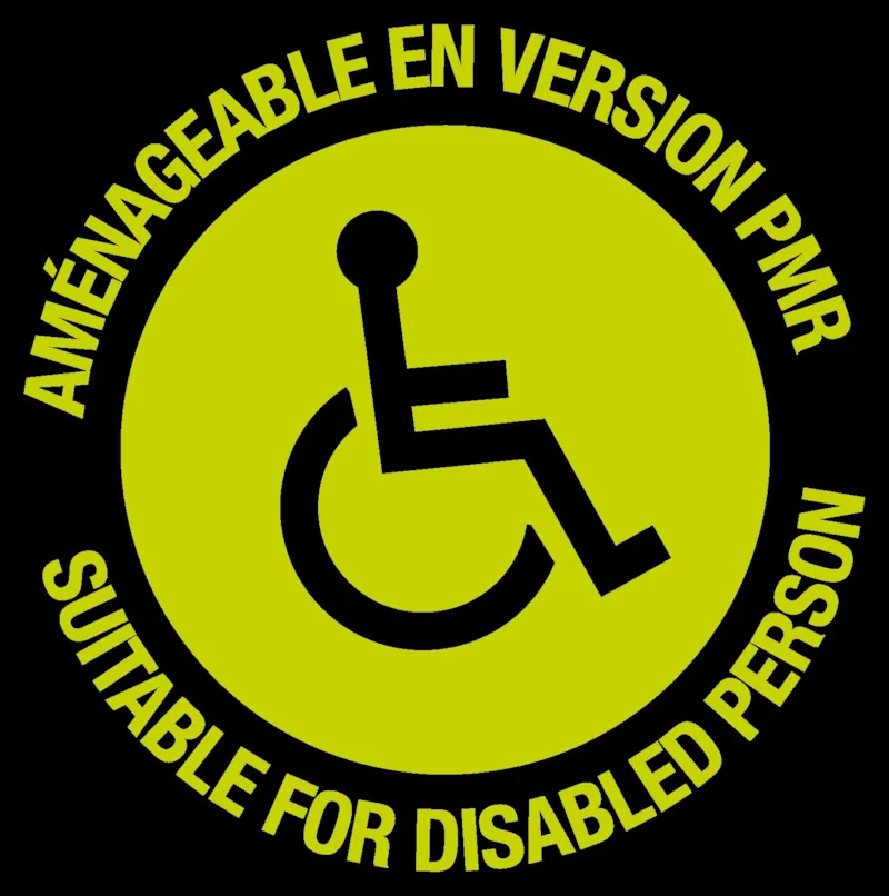 Tente Lodge Pmr 35M² 2 Chambres (Sans Sanitaires) + Terrasse Couverte + Coin Cuisine