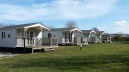 Alojamiento - Mobilhome Standard Louisiane 24M² (2 Habitaciones) + Terraza - Camping Les Marguerites
