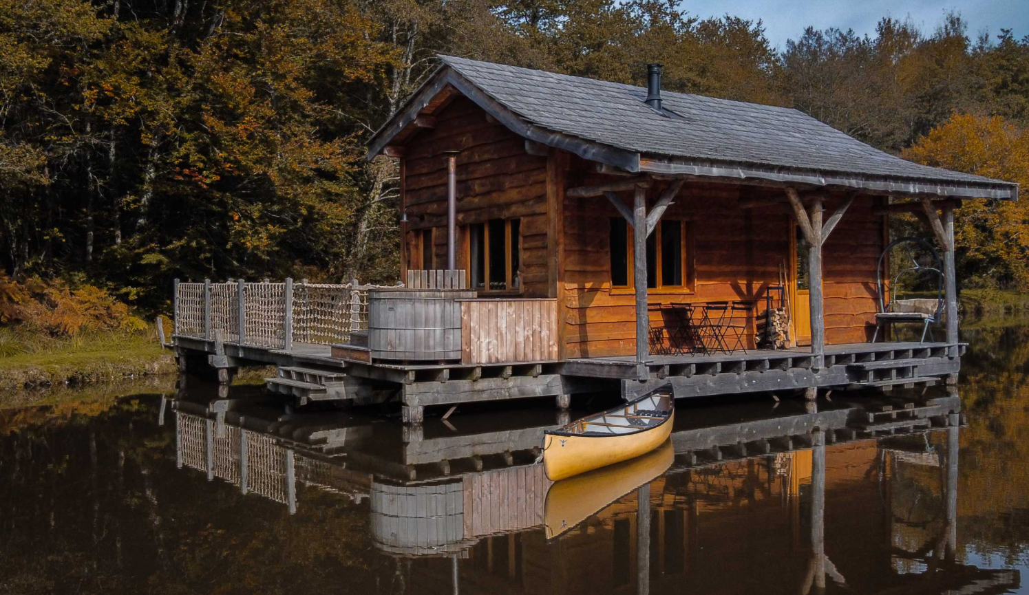 Accommodation - Cabin  Du Lac - Moulin de la Jarousse