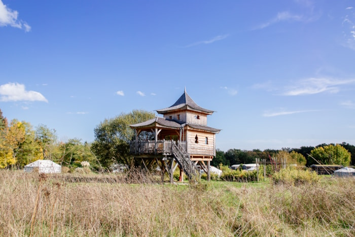 Cabane - Temple Perché Avec Spa