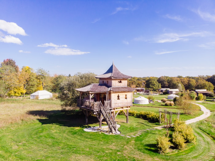 Cabane - Temple Perché Avec Spa