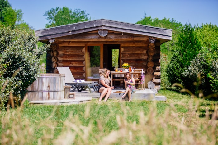 Cabane De Trappeur Avec Spa