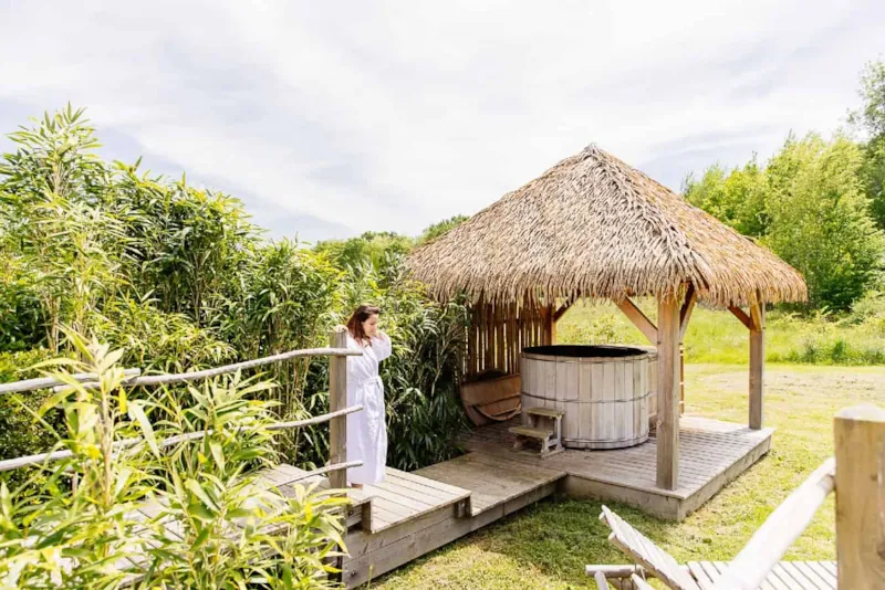 Cabane Indonésienne Avec Spa