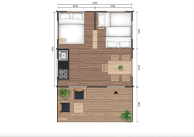 LODGE TENT without bathroom!