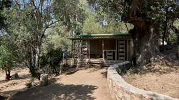 Location - Chalet Nepita  32M² / 2 Chambres - Terrasse 10M² - Camping Vigna Maggiore