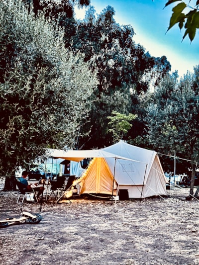 TENT PITCH + Car + Electricity