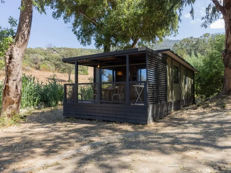 Location - Chalet Tiria 35M² / 2 Chambres - Spacieux - Camping Vigna Maggiore