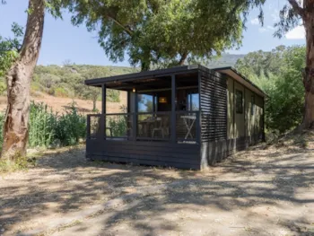 Huuraccommodatie(s) - Chalet Tiria 35M² / 2 Slaapkamers - Camping Vigna Maggiore