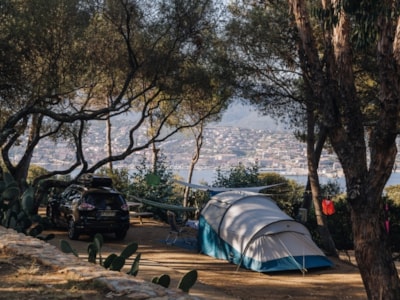 TENT PITCH + Car + Electricity